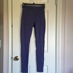 Purple High-Waisted Leggings